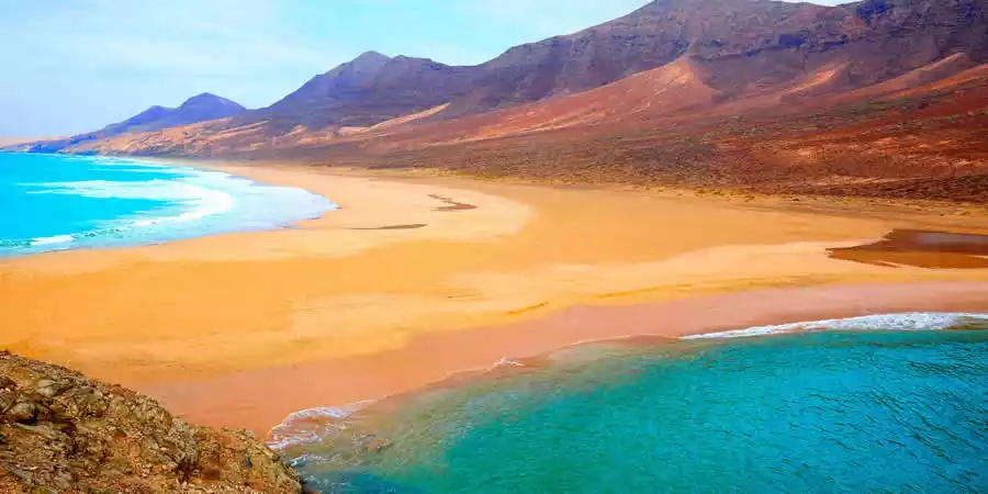 playa de cofete, en fuerteventura